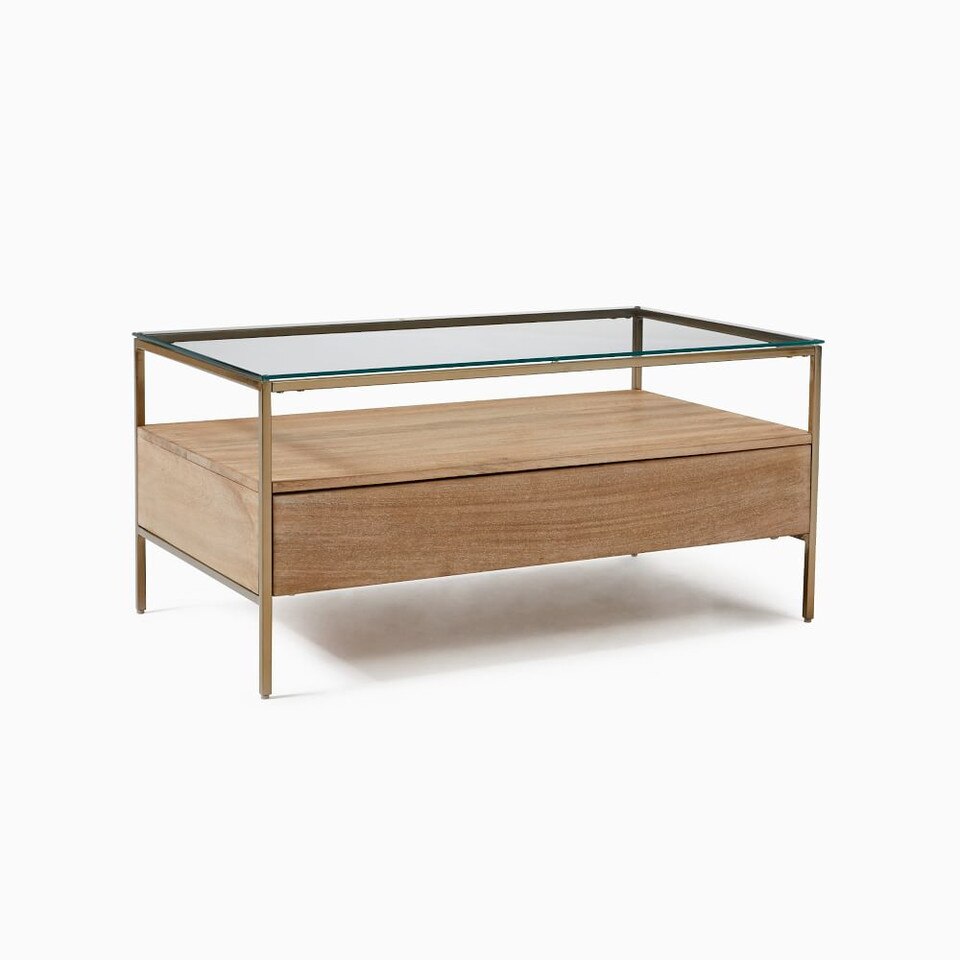 Cooper Storage Coffee Table (97 cm) West Elm Australia